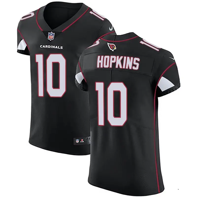 Nike DeAndre Hopkins Men's Elite Arizona Cardinals Black Alternate Vapor Untouchable Jersey