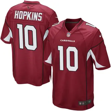 Nike DeAndre Hopkins Men's Game Arizona Cardinals Cardinal Team Color Jersey