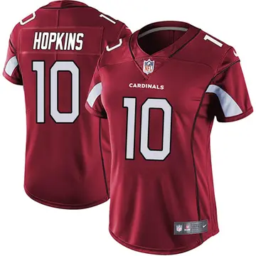 Nike DeAndre Hopkins Women's Limited Arizona Cardinals Red Vapor Team Color Untouchable Jersey