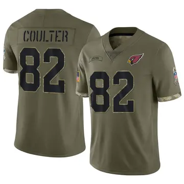 Nike Isaiah Coulter Youth Limited Arizona Cardinals Olive 2022 Salute To Service Jersey