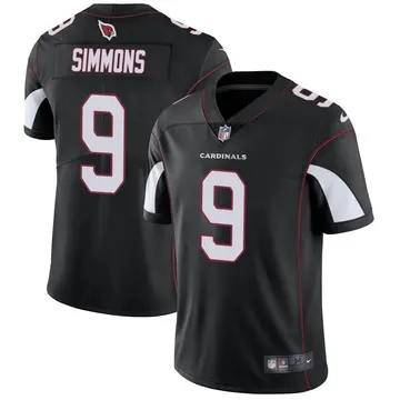 Nike Isaiah Simmons Men's Limited Arizona Cardinals Black Vapor Untouchable Jersey