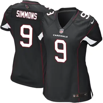 Nike Isaiah Simmons Women's Game Arizona Cardinals Black Alternate Jersey