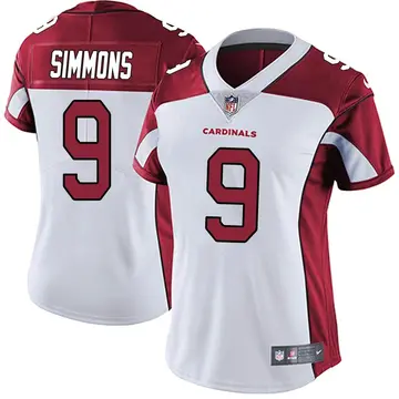 Nike Isaiah Simmons Women's Limited Arizona Cardinals White Vapor Untouchable Jersey