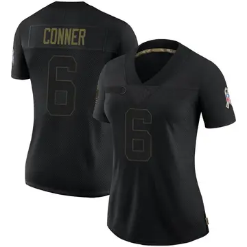 Nike James Conner Women's Limited Arizona Cardinals Black 2020 Salute To Service Jersey