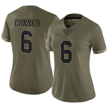 Nike James Conner Women's Limited Arizona Cardinals Olive 2022 Salute To Service Jersey