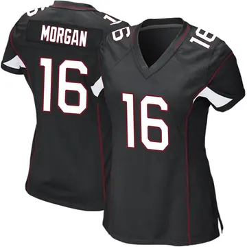 Nike James Morgan Women's Game Arizona Cardinals Black Alternate Jersey