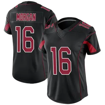 Nike James Morgan Women's Limited Arizona Cardinals Black Color Rush Jersey