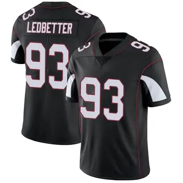 Nike Jonathan Ledbetter Men's Limited Arizona Cardinals Black Vapor Untouchable Jersey