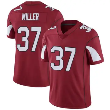 Nike Jordan Miller Men's Limited Arizona Cardinals Cardinal Team Color Vapor Untouchable Jersey