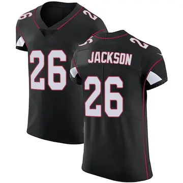 Nike Josh Jackson Men's Elite Arizona Cardinals Black Alternate Vapor Untouchable Jersey