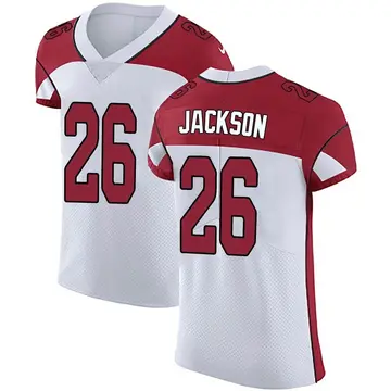 Nike Josh Jackson Men's Elite Arizona Cardinals White Vapor Untouchable Jersey