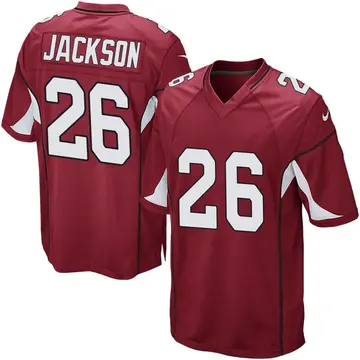 Nike Josh Jackson Men's Game Arizona Cardinals Cardinal Team Color Jersey