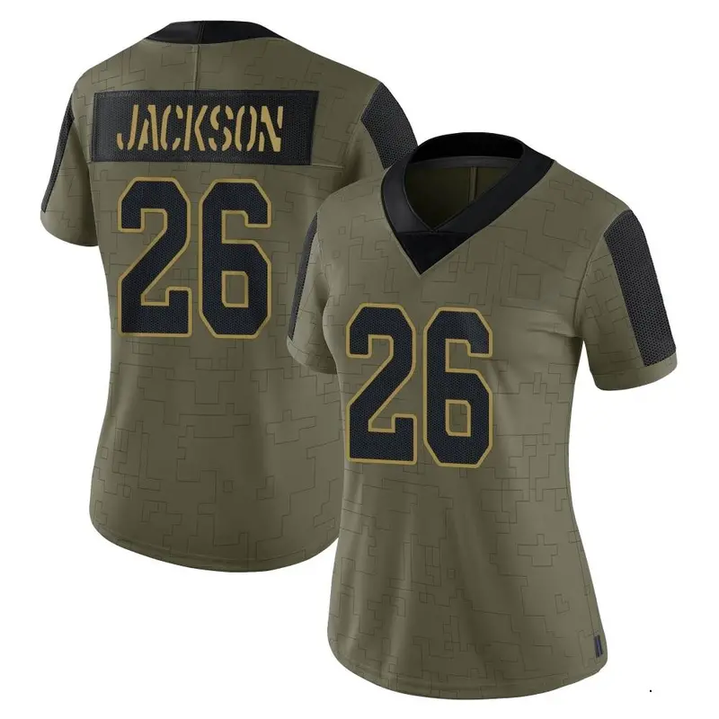 Nike Josh Jackson Women's Limited Arizona Cardinals Olive 2021 Salute To Service Jersey