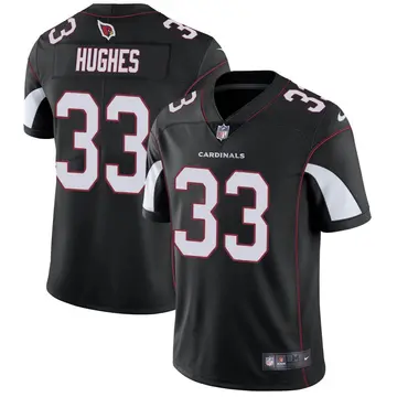 Nike JuJu Hughes Men's Limited Arizona Cardinals Black Vapor Untouchable Jersey