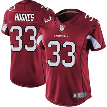 Nike JuJu Hughes Women's Limited Arizona Cardinals Red Vapor Team Color Untouchable Jersey