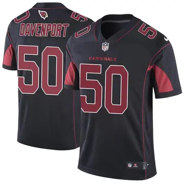 Nike Julien Davenport Men's Limited Arizona Cardinals Black Color Rush Vapor Untouchable Jersey