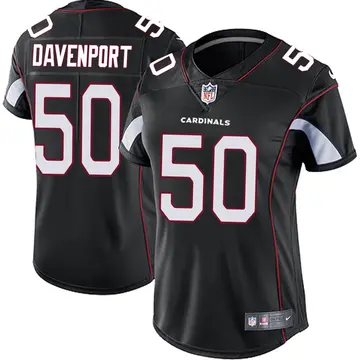 Nike Julien Davenport Women's Limited Arizona Cardinals Black Vapor Untouchable Jersey