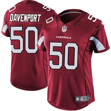 Nike Julien Davenport Women's Limited Arizona Cardinals Red Vapor Team Color Untouchable Jersey