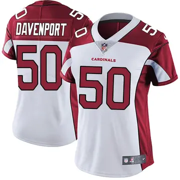 Nike Julien Davenport Women's Limited Arizona Cardinals White Vapor Untouchable Jersey