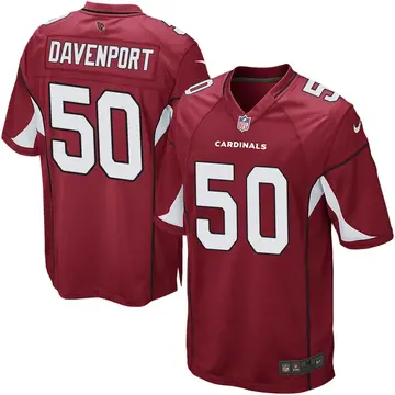 Nike Julien Davenport Youth Game Arizona Cardinals Cardinal Team Color Jersey