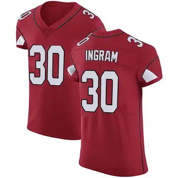 Nike Keaontay Ingram Men's Elite Arizona Cardinals Red Team Color Vapor Untouchable Jersey