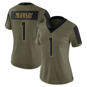 Nike Kyler Murray Women's Limited Arizona Cardinals Olive 2021 Salute To Service Jersey