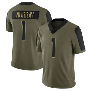 Nike Kyler Murray Youth Limited Arizona Cardinals Olive 2021 Salute To Service Jersey