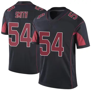 Nike Lecitus Smith Men's Limited Arizona Cardinals Black Color Rush Vapor Untouchable Jersey