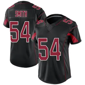 Nike Lecitus Smith Women's Limited Arizona Cardinals Black Color Rush Jersey