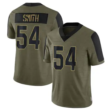 Nike Lecitus Smith Youth Limited Arizona Cardinals Olive 2021 Salute To Service Jersey