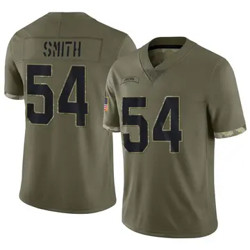 Nike Lecitus Smith Youth Limited Arizona Cardinals Olive 2022 Salute To Service Jersey