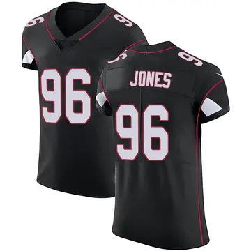 Nike Manny Jones Men's Elite Arizona Cardinals Black Alternate Vapor Untouchable Jersey