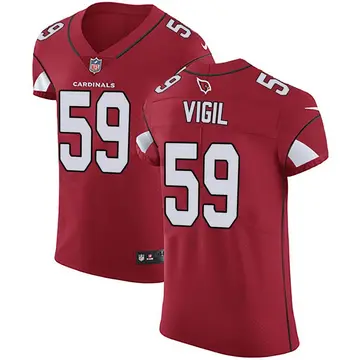 Nike Nick Vigil Men's Elite Arizona Cardinals Red Team Color Vapor Untouchable Jersey