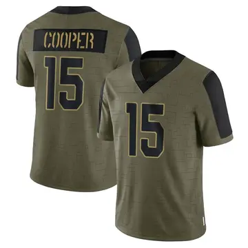 Nike Pharoh Cooper Men's Limited Arizona Cardinals Olive 2021 Salute To Service Jersey