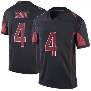Nike Rondale Moore Men's Limited Arizona Cardinals Black Color Rush Vapor Untouchable Jersey