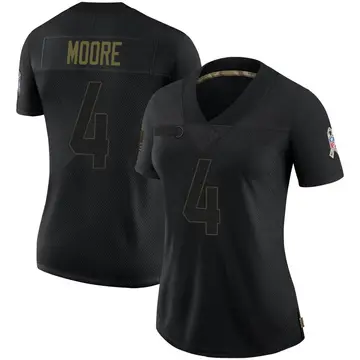 Nike Rondale Moore Women's Limited Arizona Cardinals Black 2020 Salute To Service Jersey