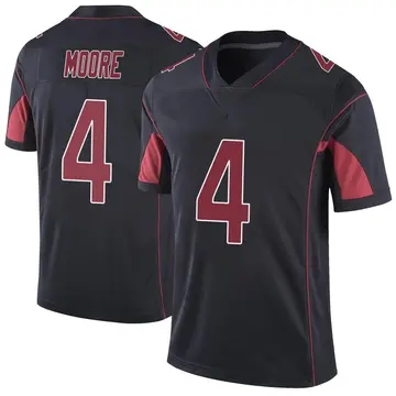 Nike Rondale Moore Youth Limited Arizona Cardinals Black Color Rush Vapor Untouchable Jersey